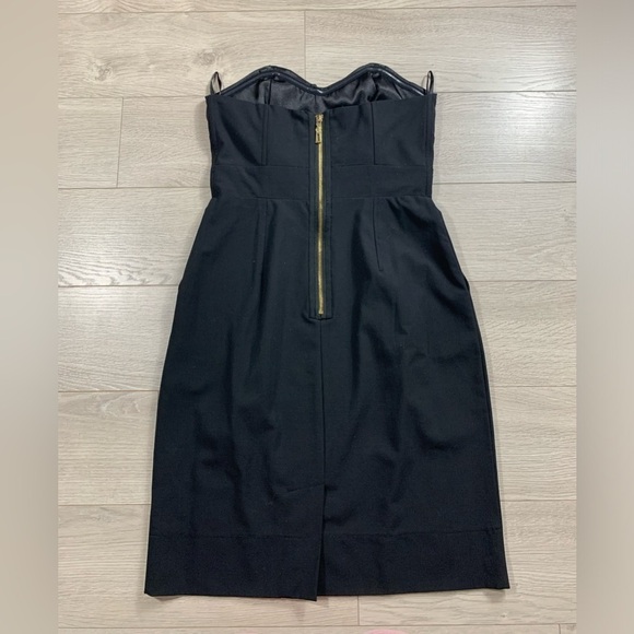 New York & Company Collection Elegant Black Strapless Dress - Picture 3 of 12